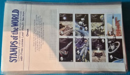 8 / BOGEN / BLOCKMARKEN  / MOTIV WELTRAUM / KOSMOS / 1974 - Oman