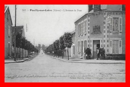 3 CPA (58) POUILLY-sur-LOIRE. Avenue Du Pont / Vue Générale / Le Pont..*18776 - Pouilly Sur Loire