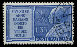 VATIKAN 1954 Nr 219 Gestempelt X7C4C2A - Usati