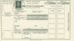 Trieste A - Bollettino Di Spedizione Lire 25 "Turrita" N. P 10 Annullato - Mint/hinged