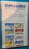 8 / BOGEN / BLOCKMARKEN  / DHUFAR / MOTIV SPORT / OLYMPIA 1972 - Oman