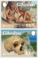 Gibraltar.2025.Europa CEPT.National Archaeological Discoveries.2 V. ** . - 2024