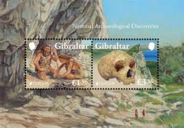 Gibraltar.2025.Europa CEPT.National Archaeological Discoveries.s/s ** . - 2024