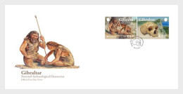 Gibraltar.2025.Europa CEPT.National Archaeological Discoveries.FDC.(1). - 2024
