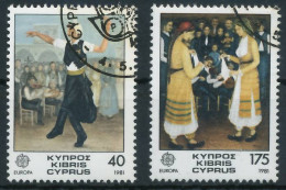 ZYPERN 1981 Nr 547-548 Gestempelt X5AA1BA - Usati