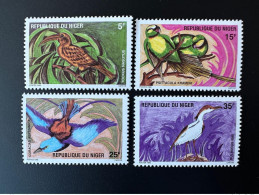 Niger 1996 Mi. 1177 - 1180 Oiseaux Vögel Birds (Cartor) Faune Fauna MNH ** 4 Val. - Niger (1960-...)