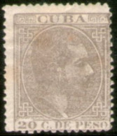 CUBA Antiguo Sello Nuevo DOMINACIÓN ESPAÑOLA - REY ALFONSO XII Años 1883-1888 – Valorizado En Catálogo € 17,00 - Kuba (1874-1898)
