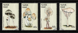 Norfolk Island 1982 Fungi  Set Of 4 Used  (P16271H) - Ile Norfolk