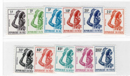 Niger 1962 Mi. 1 - 14 Dienstmarke Service Officiel Femme Djerma Frau ** 11 Val. - Niger (1960-...)