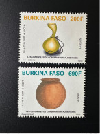 Burkina Faso 2012 Mi. 1968 - 1969 Ustenciles Ustensiles De Conservation Alimentaire - Burkina Faso (1984-...)
