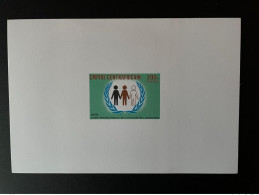 Centrafricaine 1978 Mi. ? Epreuve De Luxe Proof Année Lutte Apartheid Fight UNISSUED NON EMIS - Centrafricaine (République)