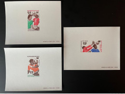 Mali 1978 Mi. 625 - 627 Epreuve De Luxe Proof Argentine Argentina FIFA World Cup Coupe Monde WM Football Fußball Soccer - Mali (1959-...)