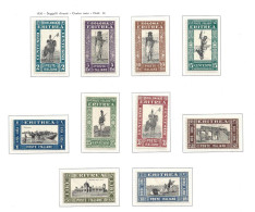 1930 ERITREA, N. 155/164 10 Valori MNH/** - Eritrea