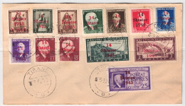 1943 Albania - Busta Non Viaggiata - Occupazione Tedesca, # 1-12, Usata - Albanie