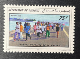 Djibouti Dschibuti 1994 Mi. 605 Journée Mondiale De La Marche MNH ** RARE - Djibouti (1977-...)
