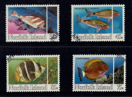 Norfolk Island 1984 Reef Fish  Set Of 4 Used  (P16274H) - Ile Norfolk
