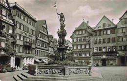TueBINGEN BW Marktplatz Brunnen Hotel Lamm Altstadt - Tübingen