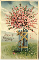 Pfingsten - Prägekarte - Pfingsten