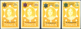 Servizio. Soprastampati 1971. - Tonga (1970-...)