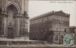 #ORVIETO: PALAZZO SOLIANO...1914 - Terni
