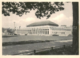 Karlsruhe Baden Stadthalle Mit Festplatz Kupfertiefdruck - Karlsruhe