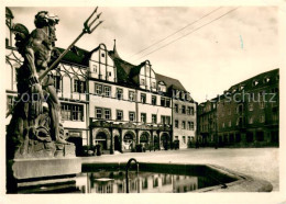 Weimar  Thueringen Marktplatz Mit Cranachhaeusern Brunnen - Weimar