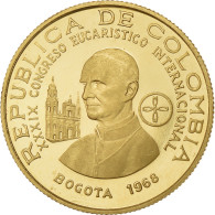 Colombie, 100 Pesos, Int. Eucharistic Congress, 1968, Bogota, Or, FDC - Colombie