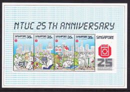 Singapore 1986 Science & Technology Miniature Sheet MNH - Singapour (1959-...)