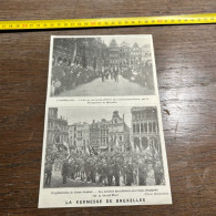1911 PATI KERMESSE DE BRUXELLES OMMEGANG Procession De Sainte-Gudule Mgr Legraive Evrard - Collections