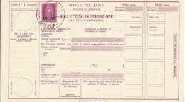 Trieste A - Bollettino Di Spedizione Lire 50 "Turrita" N. P 12 Annullato - Mint/hinged