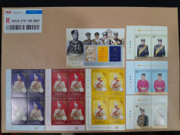 Malaysia Actual Shipment Sample 9x12.75" Envelope Size 2025 Perlis Royalty 2011 Suzuki Cup Soccer 2019 Festival Costume - Malaysia (1964-...)