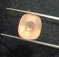 Quality AGRL Certified 8.41ct Padparadscha Sapphire, Natural Untreated Gemstone - Sapphire