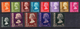 Hong Kong 1975 Queen Elizabeth Issues - Oblitérés