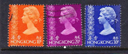 Hong Kong 1976 Queen Elizabeth Issues - Oblitérés