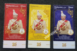 Malaysia Silver Jubilee Of DYMM Raja Perlis 2025 Sultan Royal King (stamp Logo MNH - Malaysia (1964-...)