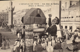 CPA Banque Carnaval De Nice Les Jeux De Bourse - Banken