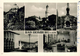 Bad Homburg Kaiser Wilhelm Bad Russische Kirche Kurhaus Wandelhalle Mit Brunnena - Bad Homburg