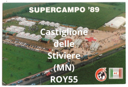 Lombardia Mantova Castiglione Delle Stiviere Supercampo 89 125 Anniversario Croce Rossa E Mezzaluna Rossa 1989  (v.retr) - Red Cross