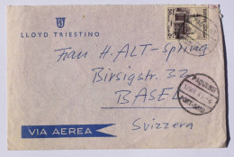 Lettre Par Avion D'Égypte Vers La Suisse - 1985 - Poste Aérienne