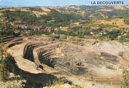 12 DECAZEVILLE MINE DE CHARBON A CIEL OUVERT - Decazeville