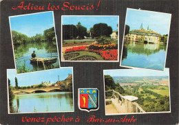 10 BAR SUR AUBE LES JARDINS ET LE MONUMENT PLACE JEAN JAURES - Bar-sur-Aube