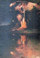 46 LACAVE LES GROTTES DE LACAVE LUMIERE NOIRE LA COLONNE AUX - Lacave