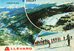 38 ALLEVARD LA VILLE LE COLLET ET LE MASSIF DU MONT BLANC - Allevard