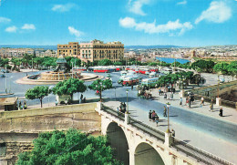 MALTE MALTE BUS TERMINUS AND TRITON FOUNTAIN FLORIANA - Malta