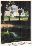 58 SAINT PIERRE LE MOUTIER LES JARDINS ET LA STATUE DE JEANNE D ARC - Saint Pierre Le Moutier