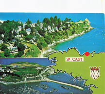 22 SAINT CAST LA POINTE DE LA GARDE ET LE PORT - Saint-Cast-le-Guildo