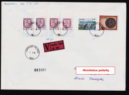 V-Letter Finland (Åland Lappoby) To Finland (Pargas, Parainen) - Briefe U. Dokumente
