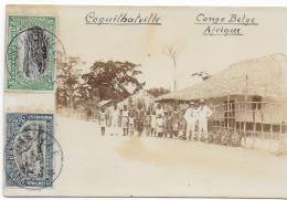 Belgisch Kongo: Coquilhatville 1921, Picture Post Card To Zürich - Autres & Non Classés