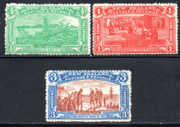 A4.257 1906 MAORI, COOK SG. 170-172 (SHORT SET) MH - Neufs