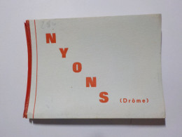 NYONS  Livret De 10 Photos Couleurs - Nyons